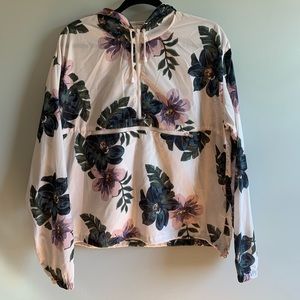Thread and Supply floral wind breaker jacket